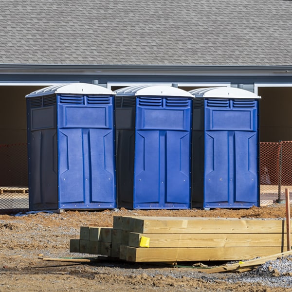 do you offer hand sanitizer dispensers inside the portable restrooms in West Augusta VA